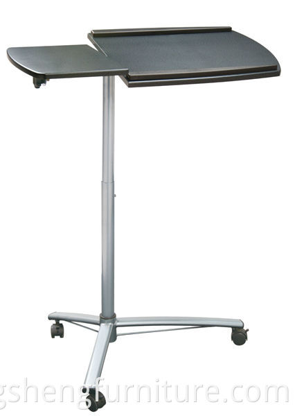 Firm Laptop Table Folding Flexible Laptop Stand With Wheels